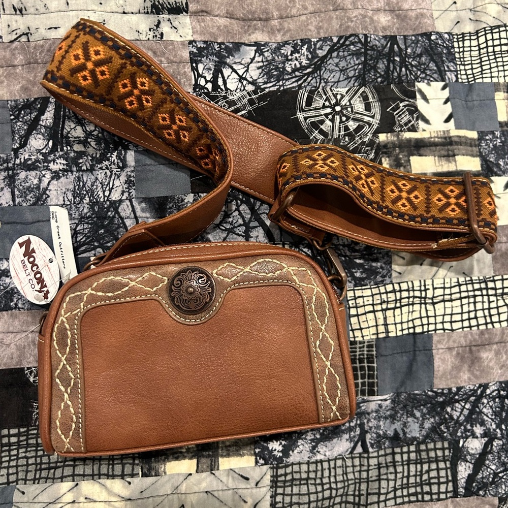 Nocona leather belt bag